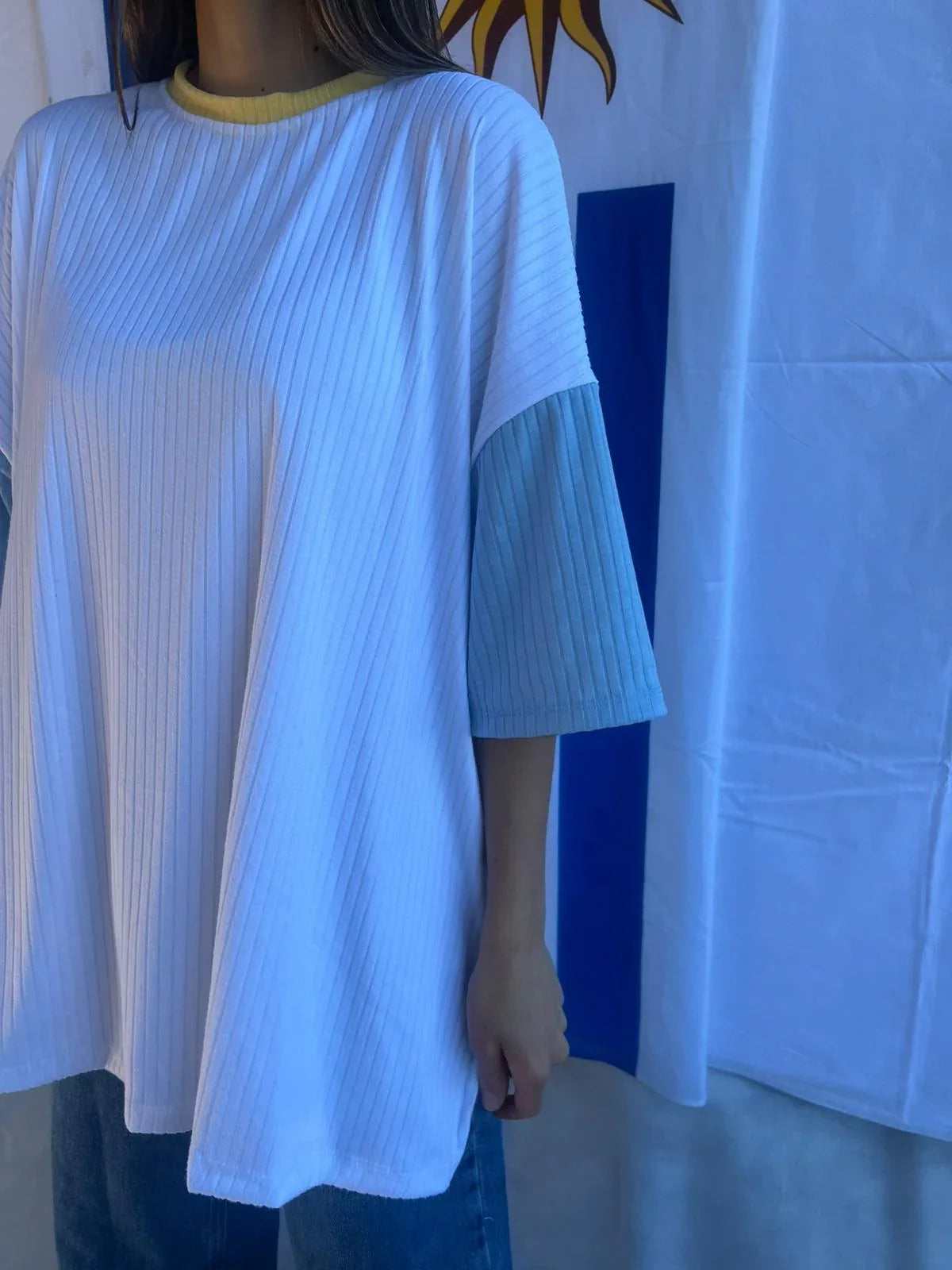 Remera CELESTE - MINNA BASICS